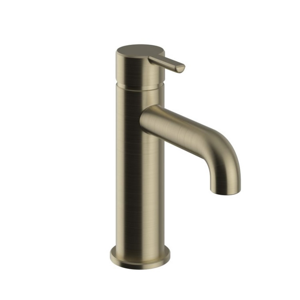 Heritage Dartmouth Brushed Brass Basin Mixer
