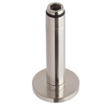 BC Designs Victrion Brushed Nickel Ceiling Mounted Shower Arm Cut Out
