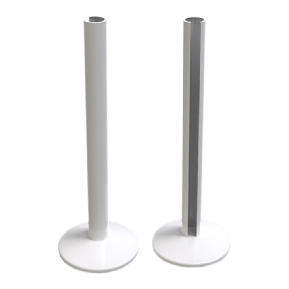 Cutout image of Radox White Radiator Valve Pipe Covers