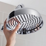 Crosswater Belgravia Chrome 200mm Easy Clean Shower Head - Lifestyle
