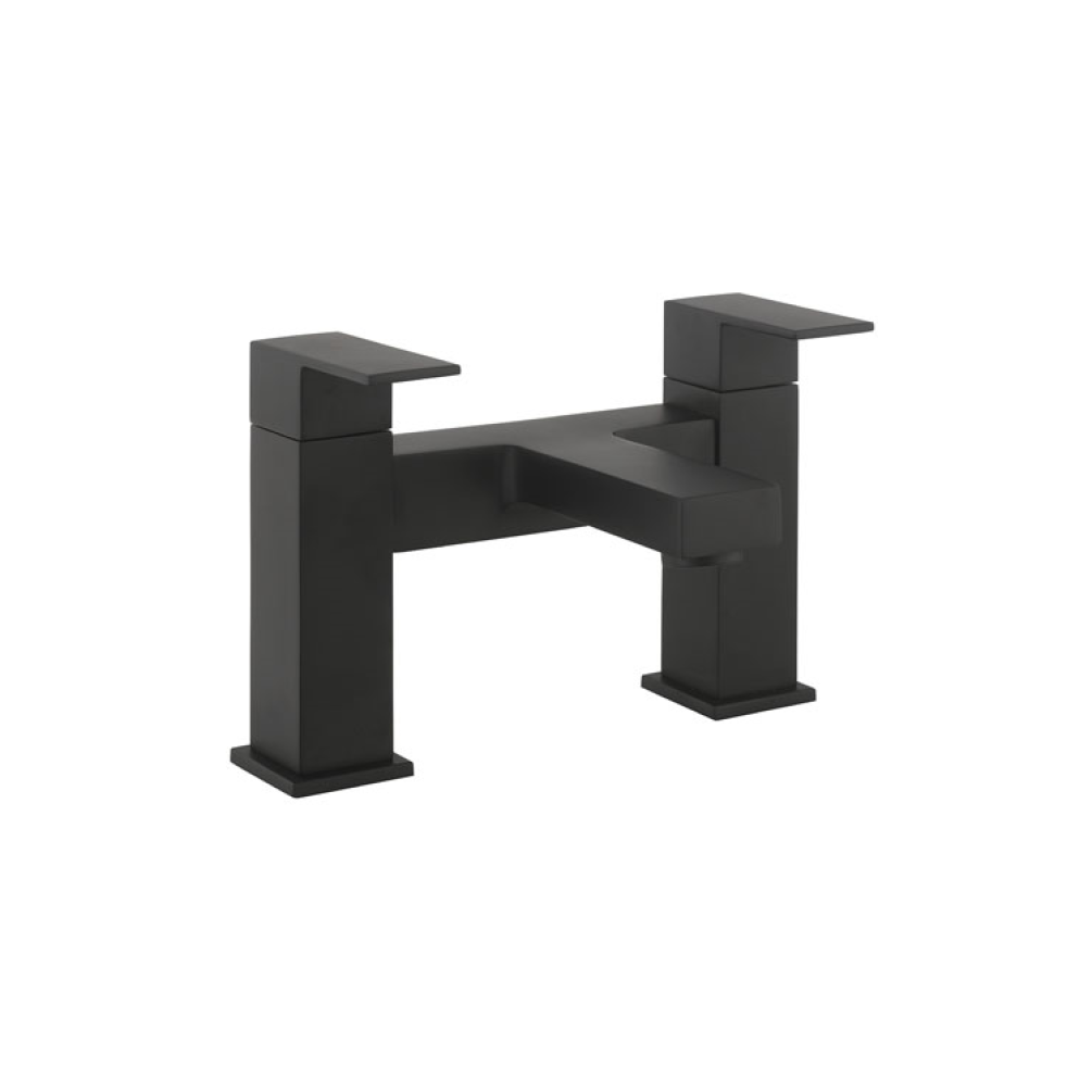 Photo of Crosswater Verge Matt Black Bath Filler Cutout