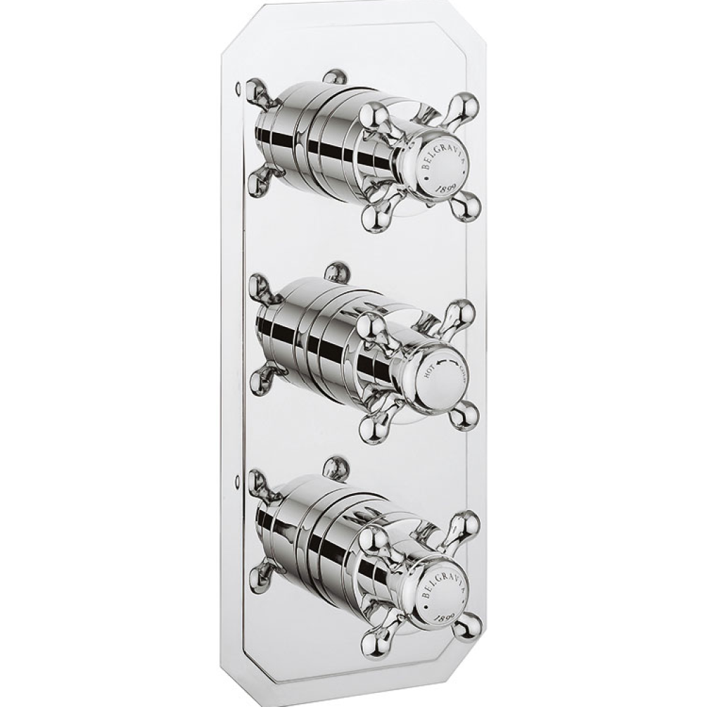 Crosswater Belgravia Crosshead 2000 Shower Valve 2 Way Diverter - Slimline