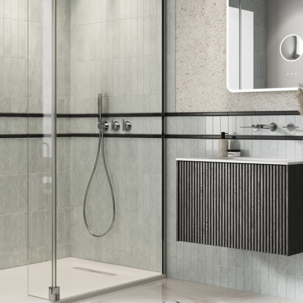 Crosswater Foile Module Chrome 2 Handle Shower Valve & Handset