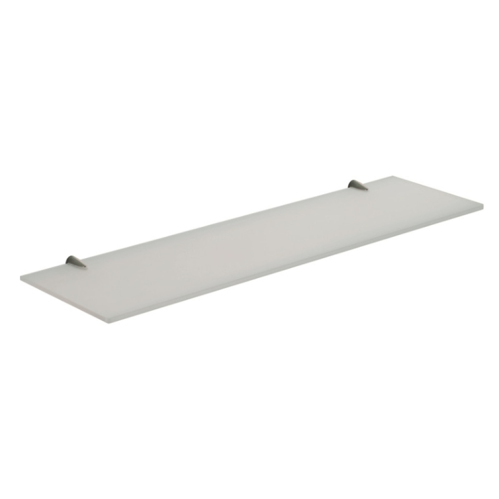 Product Cut out image of the Origins Living Artemis 600mm Glass Shelf