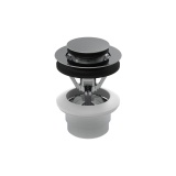 Cutout image of Laufen Pro X Chrome Free-Flow / Click-Clack Basin Waste