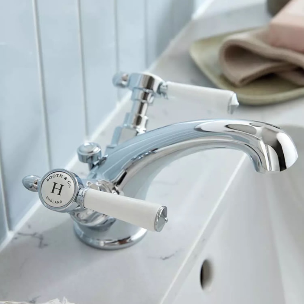 Lifestyle image of Booth & Co. Axbridge Lever Basin Mono Tap