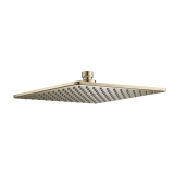 Photo of JTP Hix Brushed Brass 250mm Square Shower Head Cutout