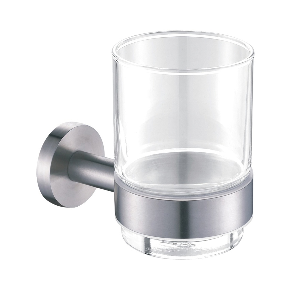 Product Cut out image of the JTP Inox Brushed Stainless Steel Tumbler Holder