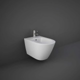 Photo Of RAK Feeling Matt White Wall Hung Bidet