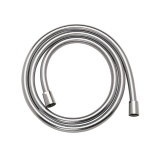 Product Cut out image of the Crosswater Chrome 1750mm Easy Clean Shower Hose