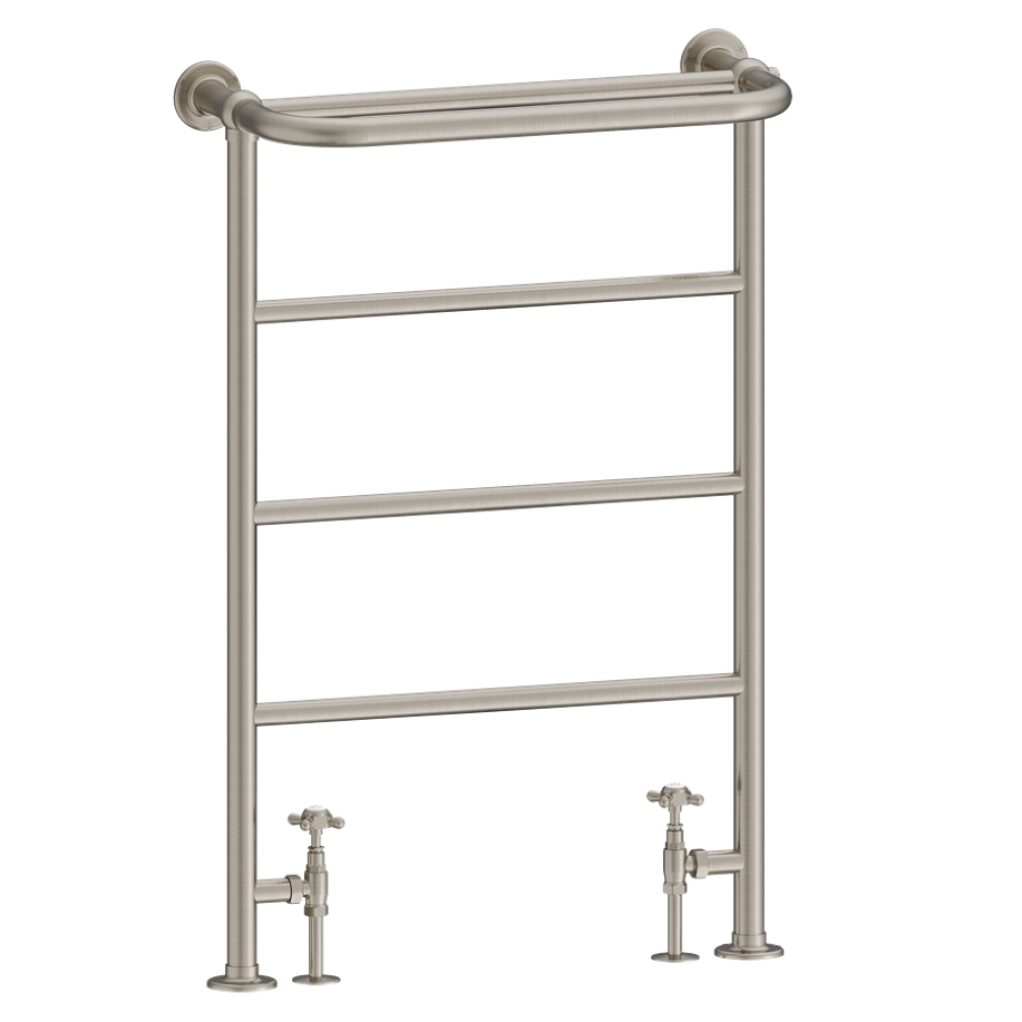 Burlington Berkeley Brushed Nickel Radiator | Sanctuary