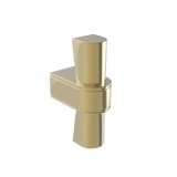 Burlington Riviera Ribbon Gold Furniture Handles