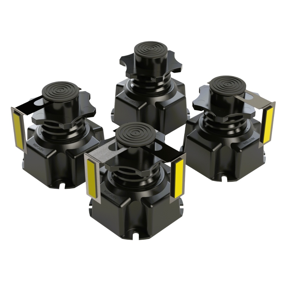 Cut out image of the Kstone Shower Tray Plinth & Leg Kit (up to 1000mm)
