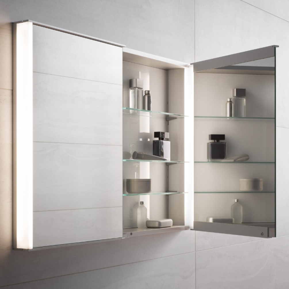 Product Lifestyle image of Keuco Royal Match 650mm Recessed Mirror Cabinet 12811 171331