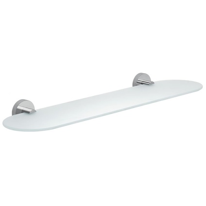 Cutout image of Origins Living Gedy Eros Glass Shelf.