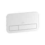 Photo of Villeroy and Boch Viconnect E200 White Dual Flush Plate Cutout