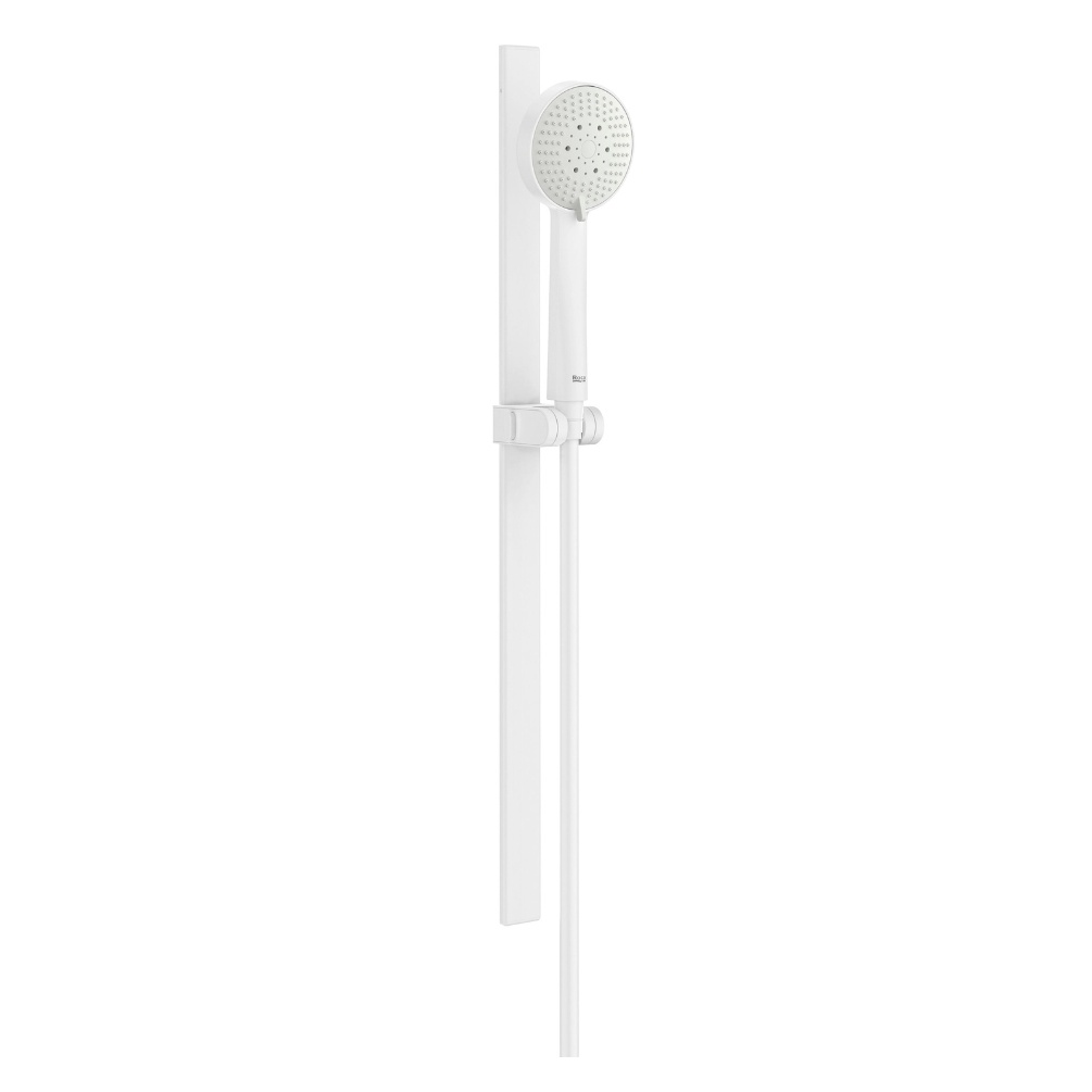 Cut out image of the Roca Plenum Chrome Slide Rail Shower Kit
