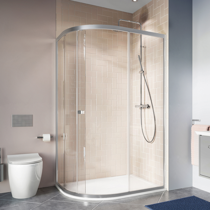 Crosswater Clear 6 Offset Quadrant Enclosure Sanctuary Bathrooms