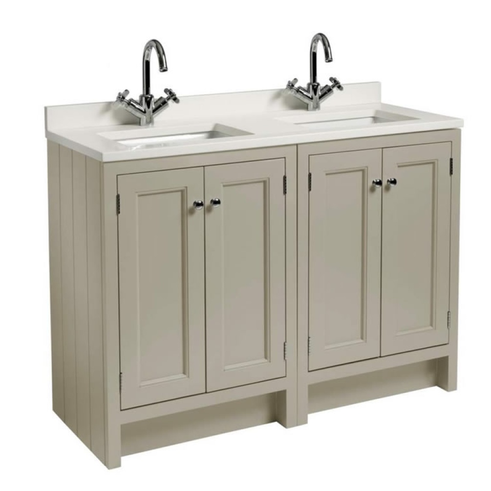 Photo of Roper Rhodes Hampton 1200mm Mocha Underslung Vanity Unit with Basin & Worktop 