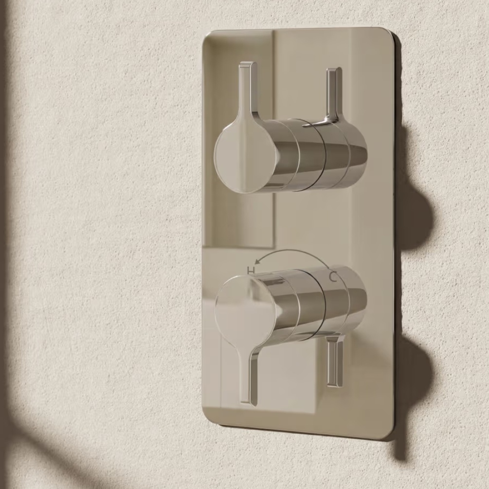 Crosswater Mada Chrome 1 Outlet 2 Handle Shower Valve Lifestyle