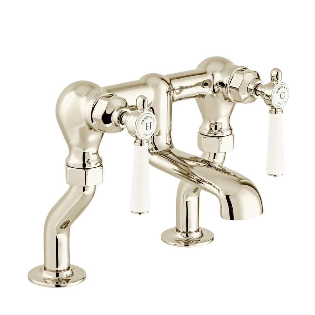 Booth & Co. Axbridge Lever Nickel Bath Filler