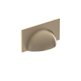 Heritage Brushed Brass Plated Cup Handle