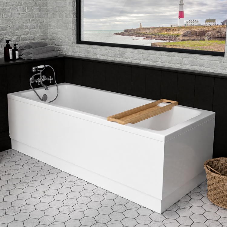 Eastbrook Beaufort Portland 1500mm Single Ended Bath Sanctuary