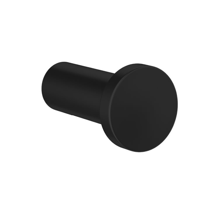 Crosswater MPRO Matt Black Robe Hook Sanctuary Bathrooms