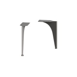 Product Cut out image of the Crosswater Avenue Slate Furniture Legs