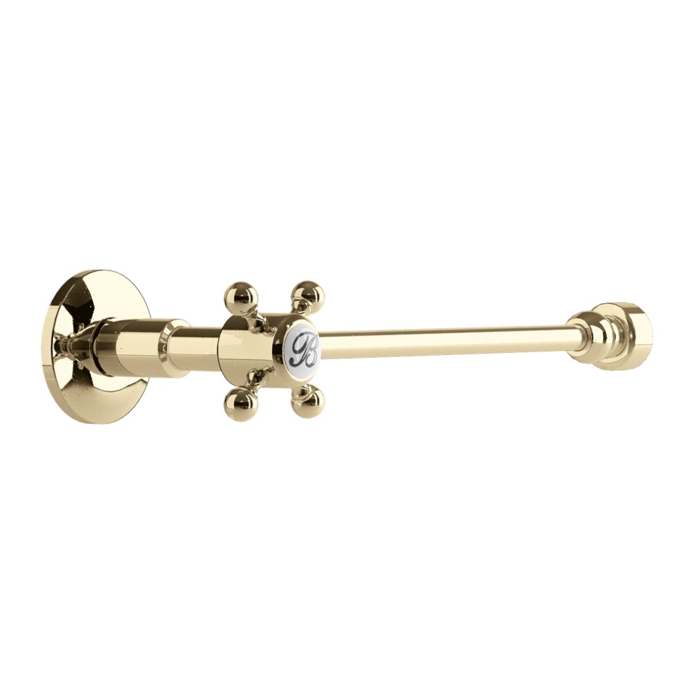 Product Cut out image of the Burlington Gold Cistern Tank On/Off Valve