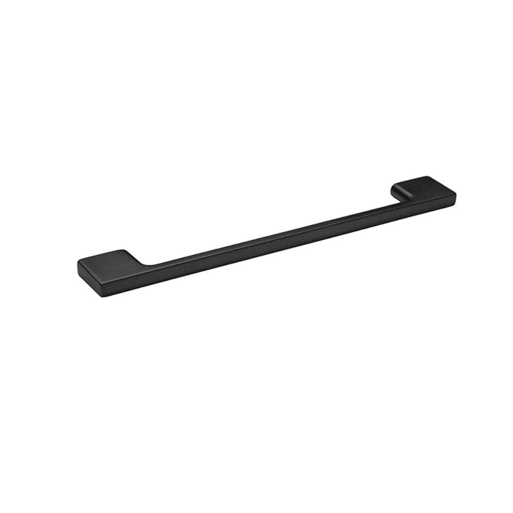Product Cut out image of the Abacus Concept Shaker Matt Black Furniture Handle
