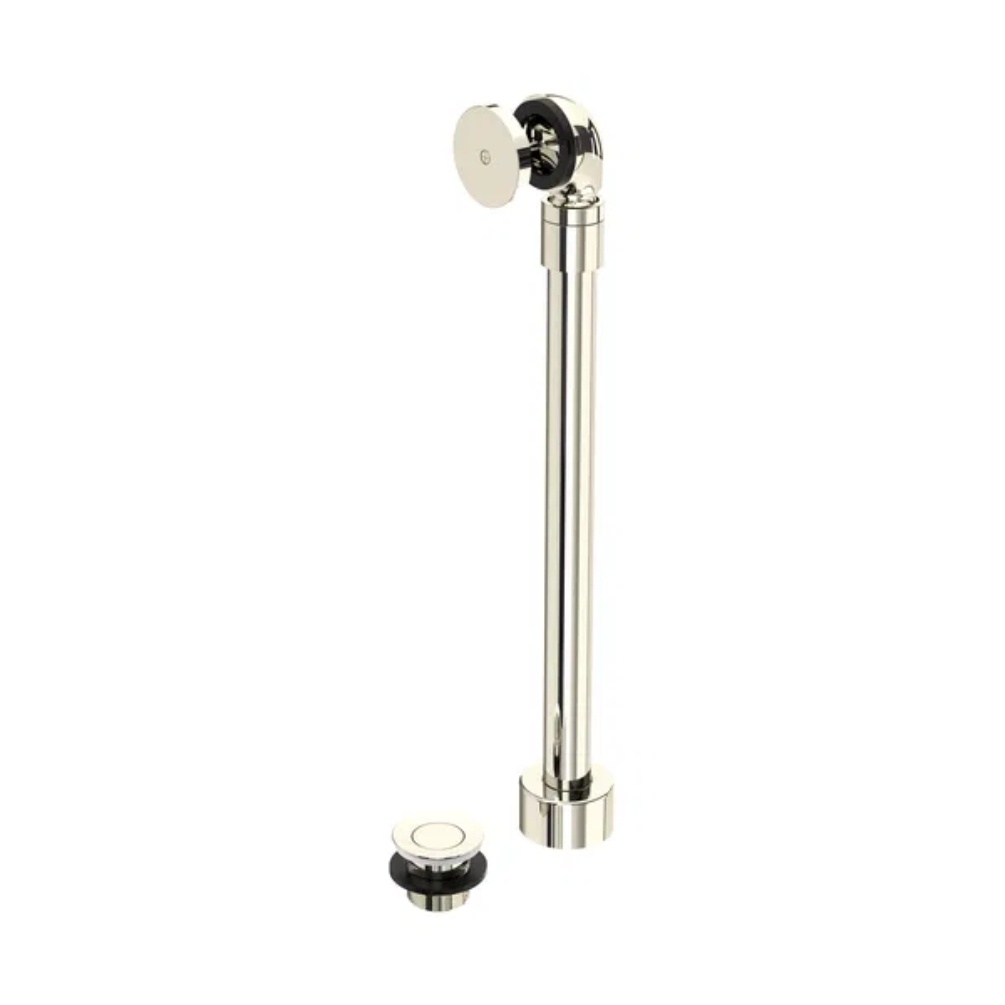 Cut out image of the Victoria + Albert Kit 17 Polished Nickel Overflow Bath Waste