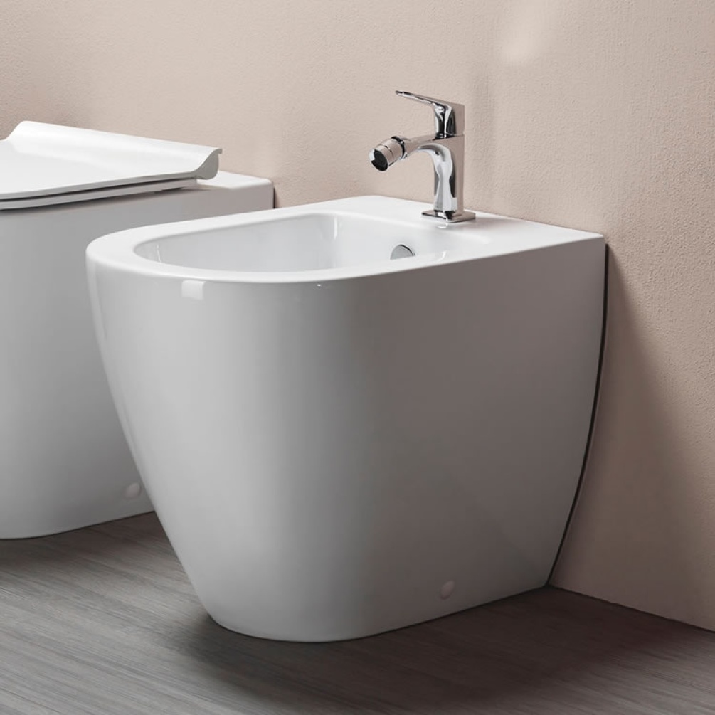 GSI Pura 55 Back To Wall Bidet