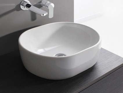 Crosswater Bauhaus Pearl Countertop Basin