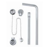 BC Sanitan Exposed Plug & Chain Bath Waste With Overflow Pipe