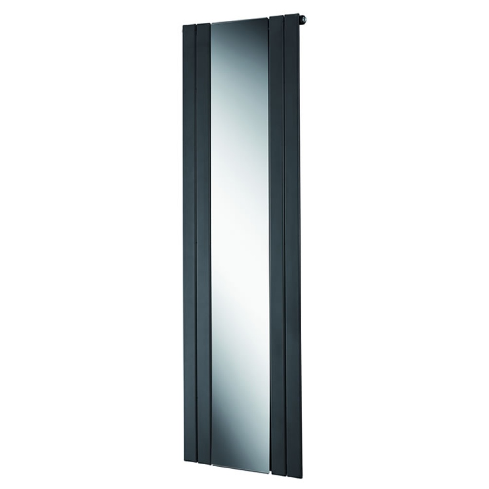 Lazzarini Empoli Anthracite Towel Radiator & Mirror