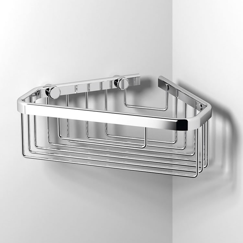 Lifestyle image of Origins Living Sonia Large Corner Shower Basket