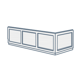 iconography image of a wooden bath panel