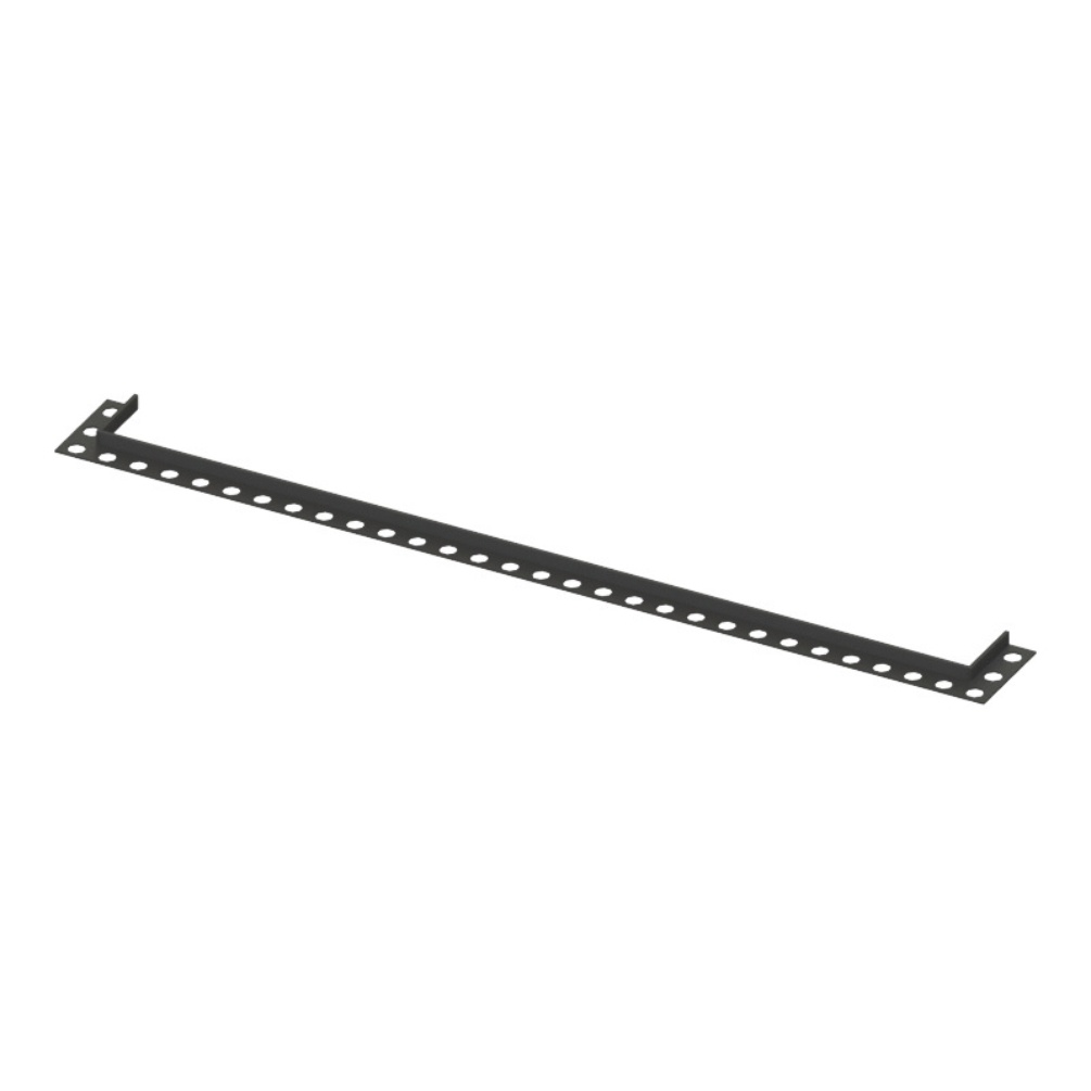 Cut out product image of the Abacus Elements Matt Black 700mm Infinity Waste Finishing Trim