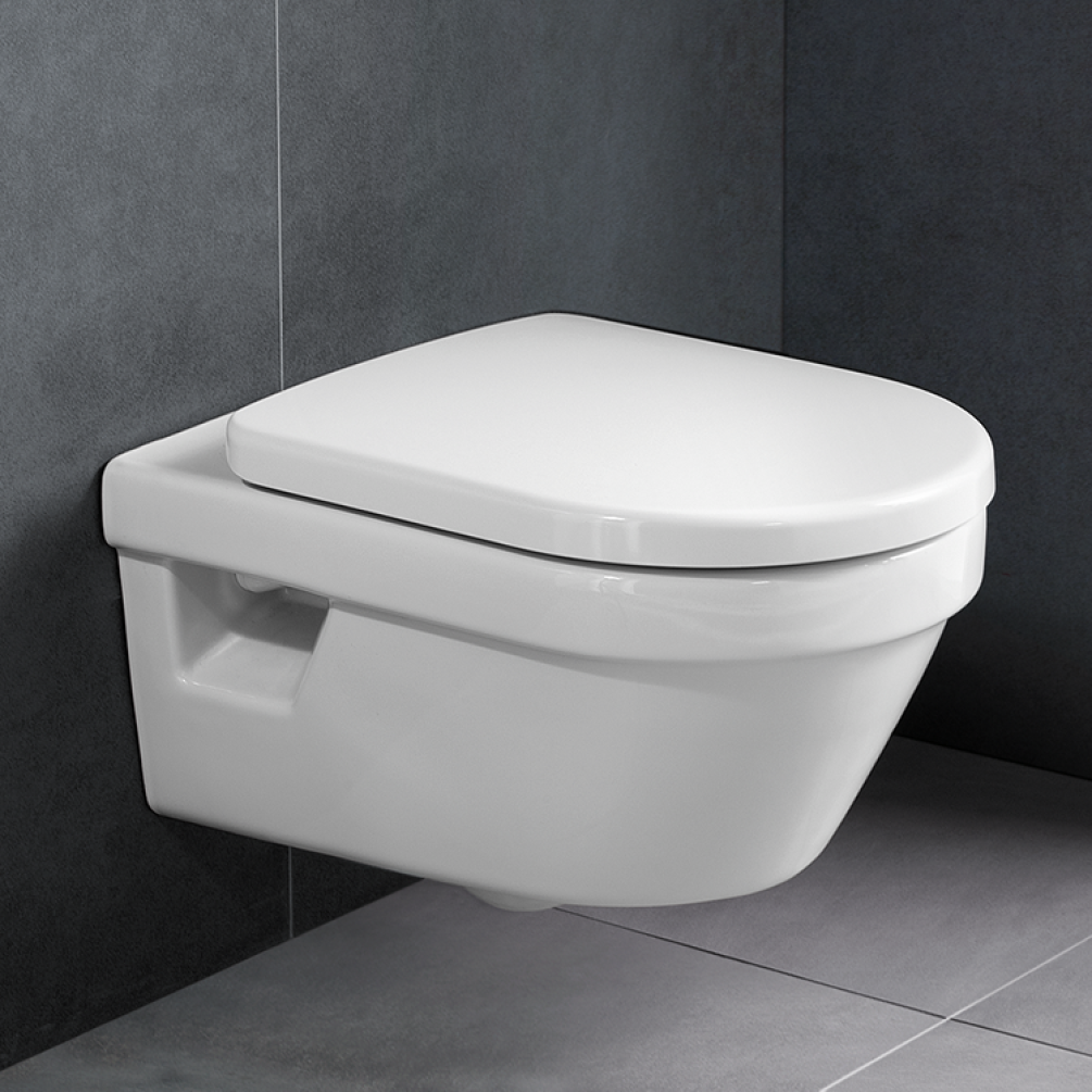 Lifestyle Photo of Villeroy and Boch Architectura Compact Rimless Wall Hung WC