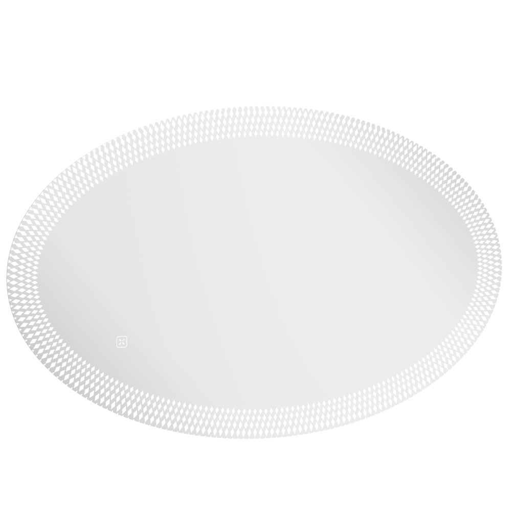 Cutout image of Crosswater Canvass 900 x 500mm LED Mirror