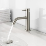 Photo of Crosswater MPRO Brushed Stainless Steel Basin Monobloc
