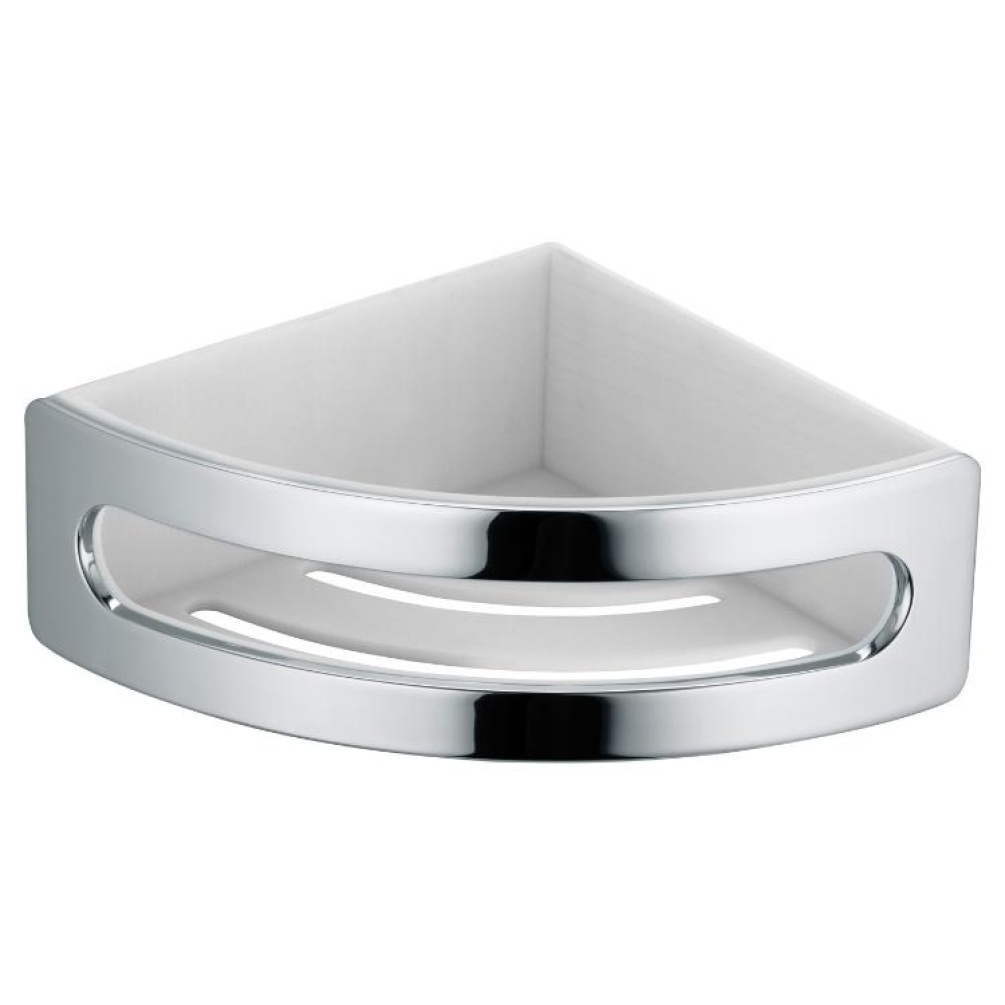 Product Cut out image of Keuco Elegance Chrome Corner Shower Basket 11657 010000