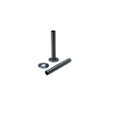 Cutout image of Redroom by Barwick Anthracite 18 x 130mm Radiator Pipe Shrouds