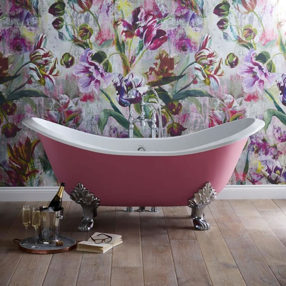 Photo of Heritage Devon Cast Iron Freestanding Double Ended Bath Lifestyle Image