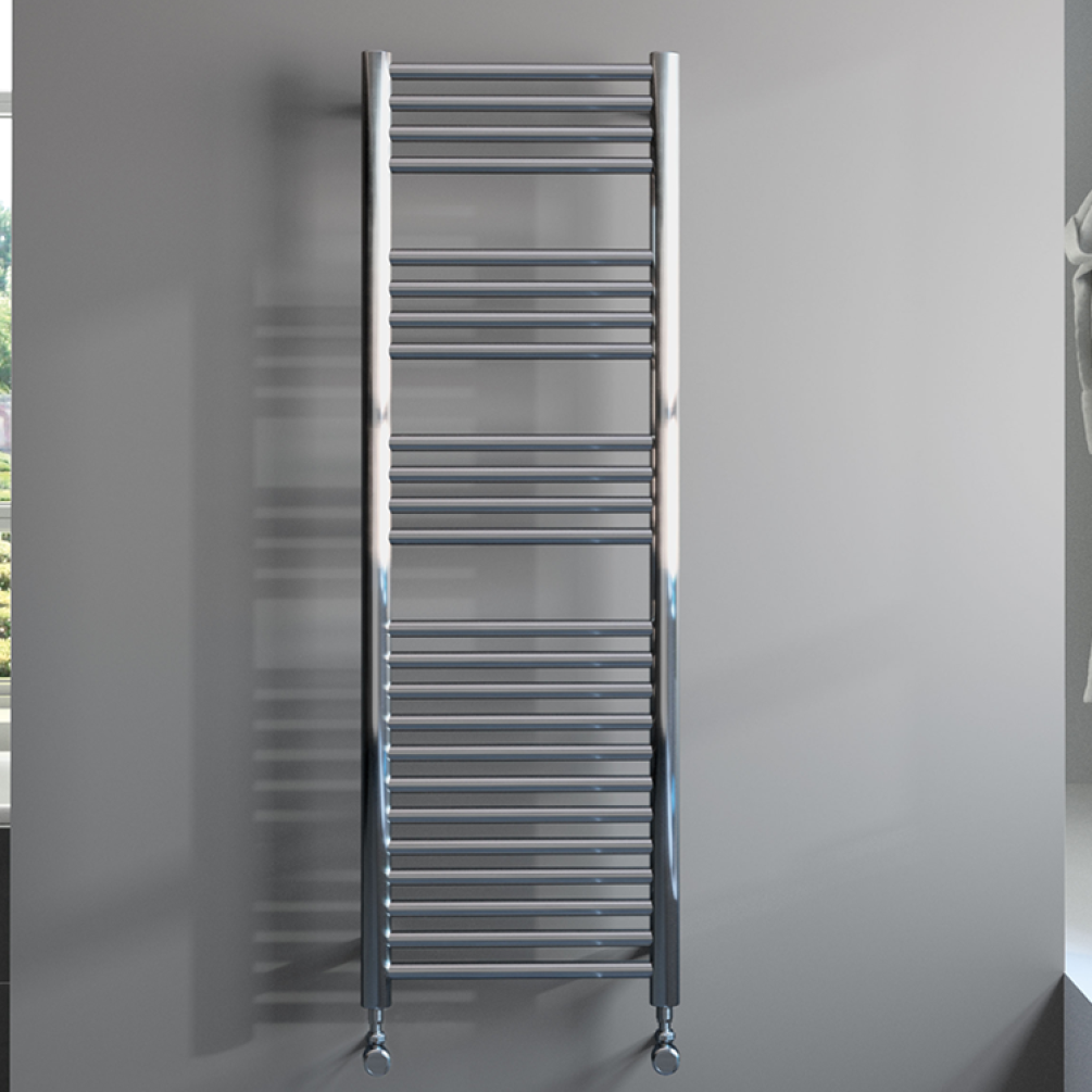 Radox Premier Flat Chrome Towel Rail