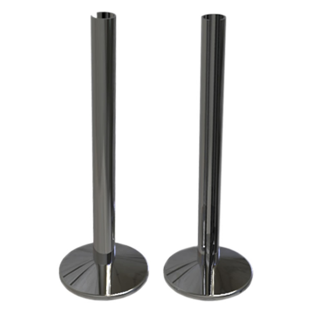 Cutout image of Radox Chrome Radiator Valve Pipe Covers