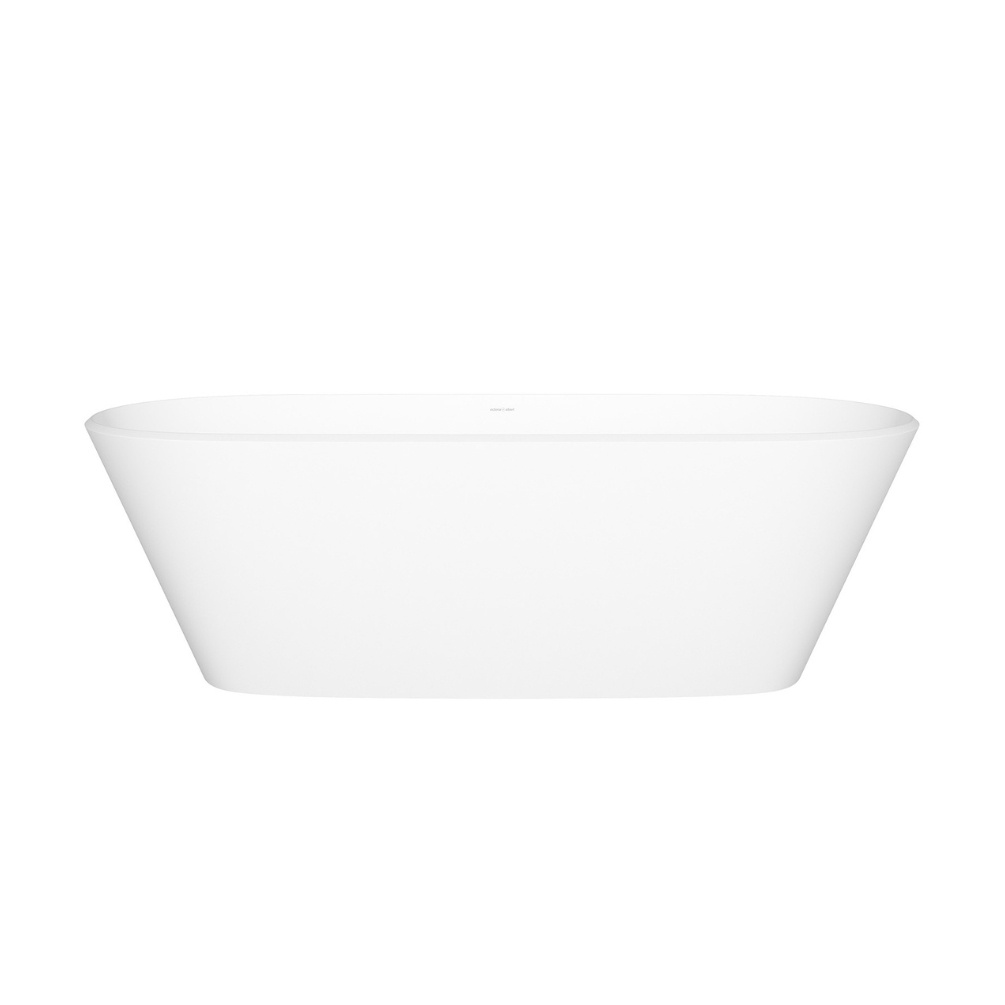 Product cut out image of the Victoria + Albert Vetralla 1800mm Matt White Freestanding Bath
