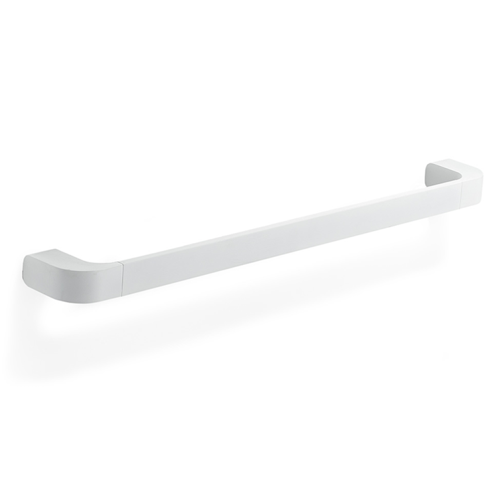 Photo of Bathroom Origins Outline White 550mm Grab Bar Cutout