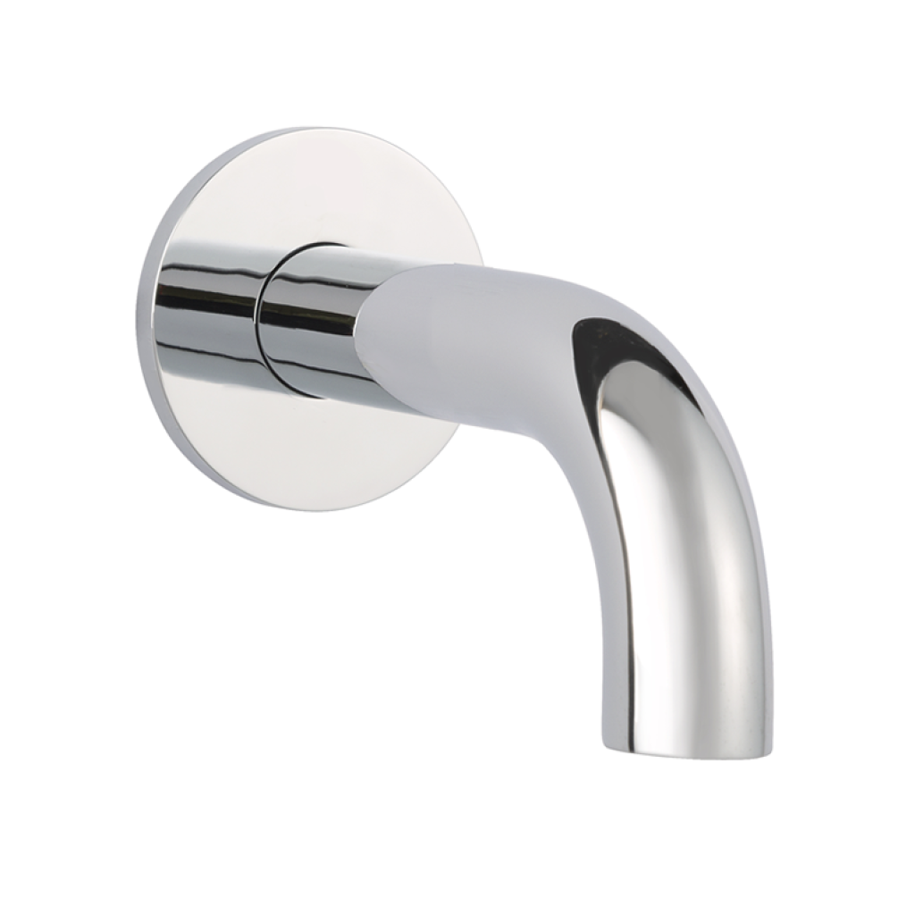 Photo of JTP Florence Chrome Wall Mounted Basin Spout Cutout